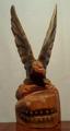 Орёл  - Сувенирная резная деревянная статуэтка (подарочная)